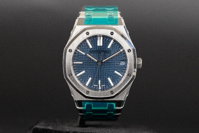 Audemars Piguet<br>15510ST Royal Oak Blue Dial