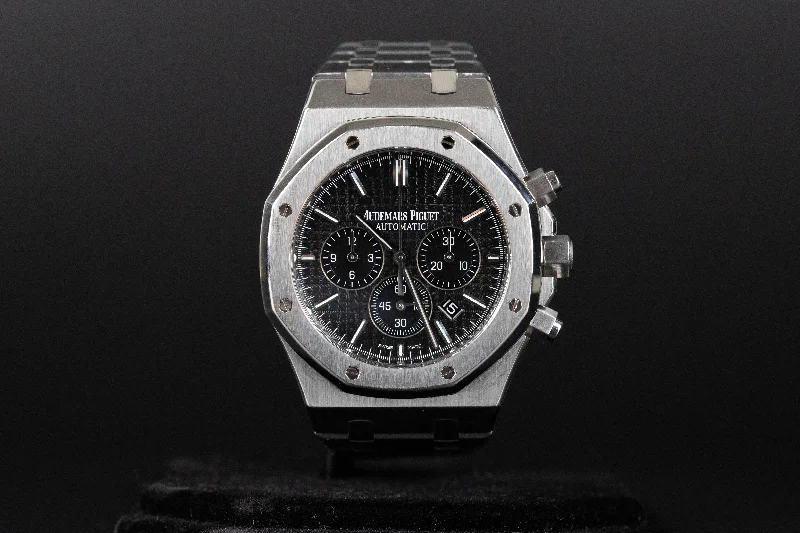 Audemars Piguet<br>26320ST Royal Oak Chronograph Black Dial