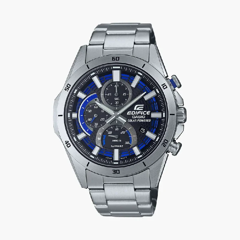 CASIO EDIFICE Men Chronograph Solar Powered Watch - EX538