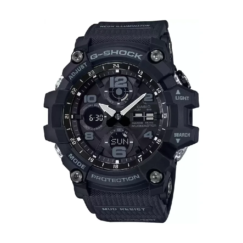 Casio G-Shock Analog-Digital Black Dial Men's Watch-GSG-100-1ADR (G830)