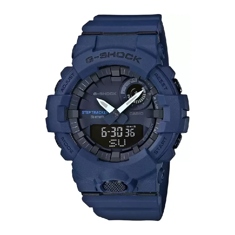 Casio G-Shock Analog-Digital Blue Dial Men's Watch-GBA-800-2ADR (G833)