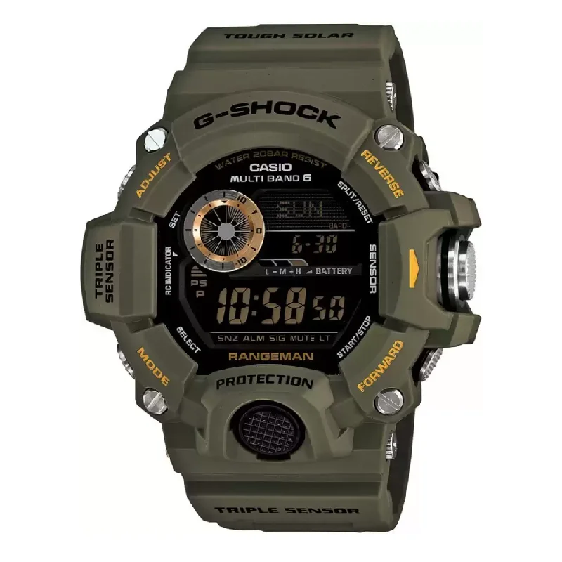 Casio G-Shock Rangeman Digital Black Dial Men's Watch - GW-9400-3DR(G486)