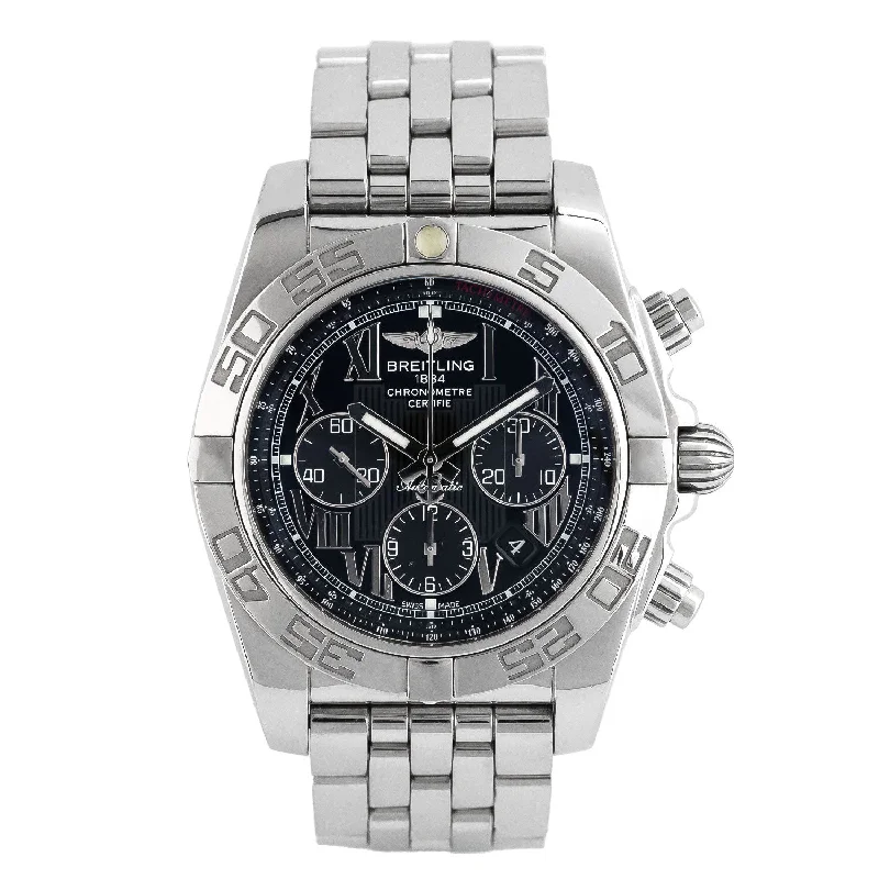 Chronomat 44mm Black Dial - AB011012/B967