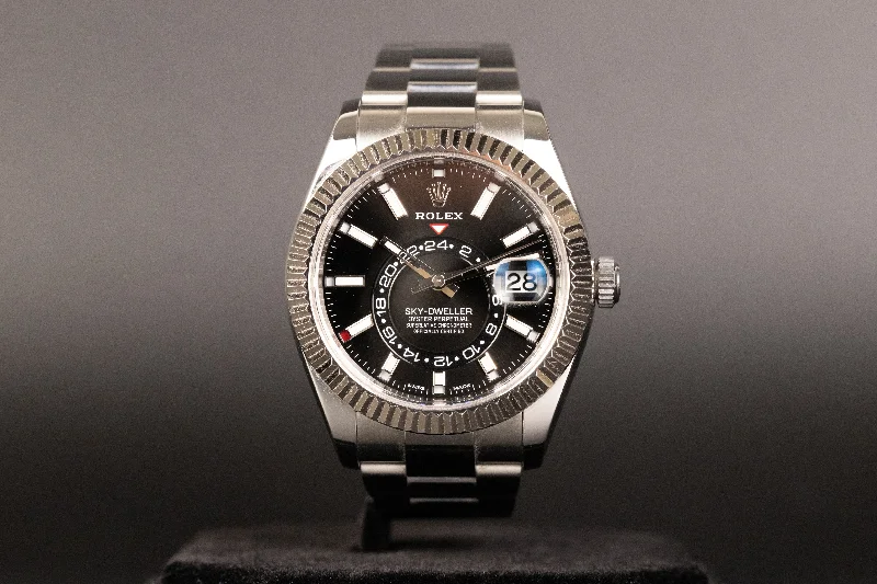 Rolex<br>326934 Sky-Dweller Black Dial