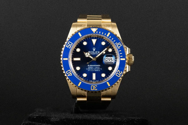 Rolex<br>126618LB Submariner 18k Blue Dial