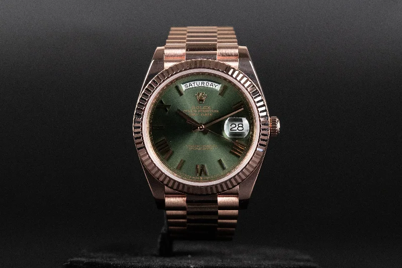 Rolex<br>228235 DayDate 40 Olive Green Dial