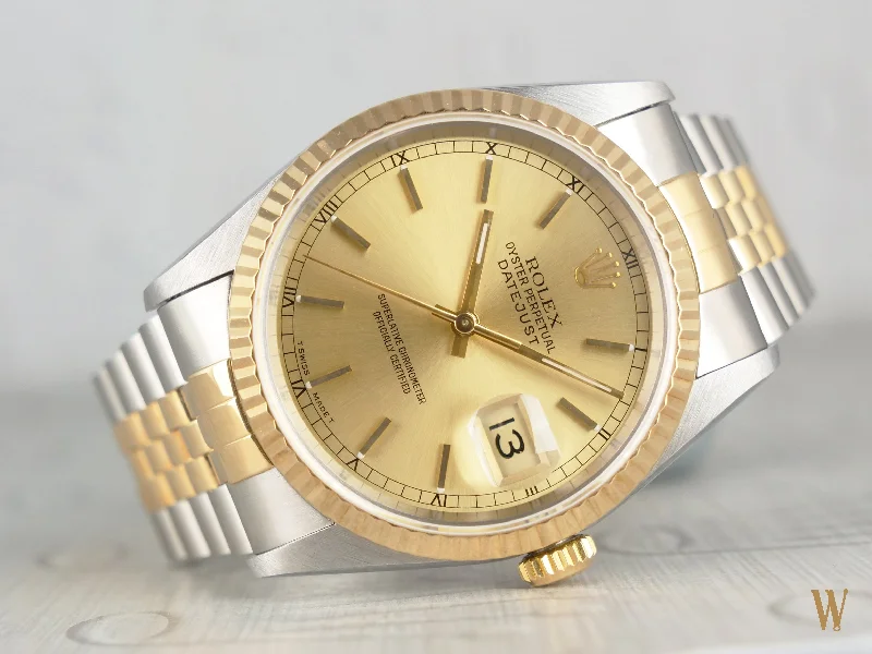 Rolex Datejust 36mm 18ct Gold and Stainless Steel