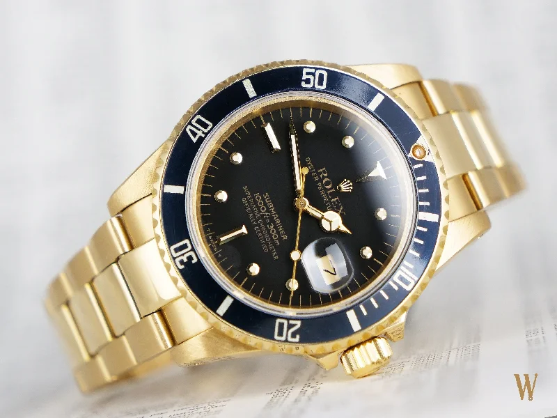 Rolex Submariner 16808 18ct Gold Nipple Dial